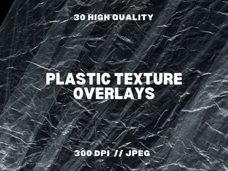 30 Plastic Texture Overlays (by DesignScape Arts)