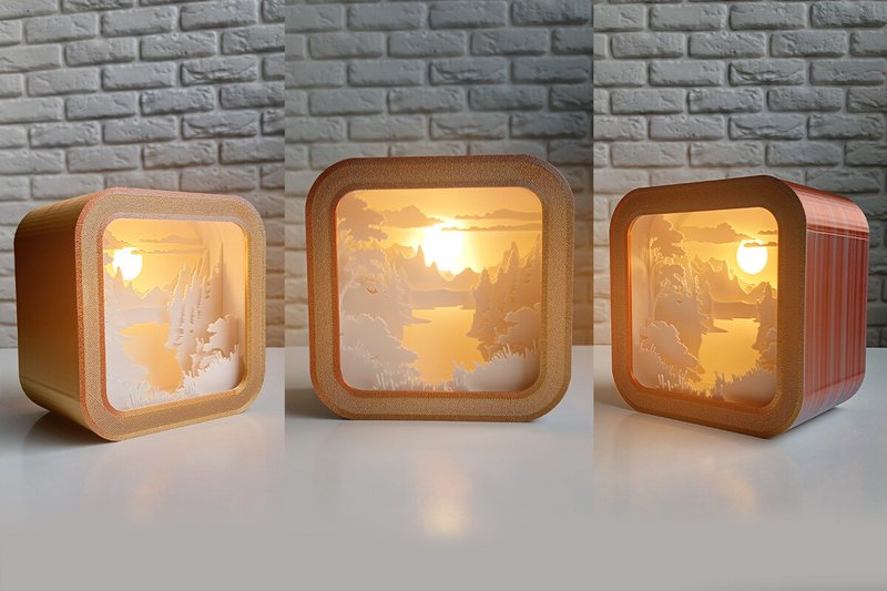 3D Night Light Puzzle (by exkluzive)