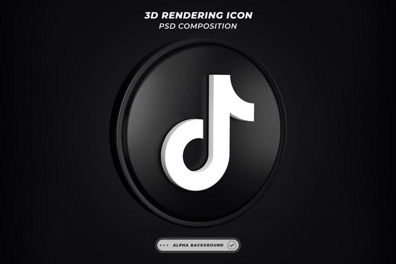 3d Rendering Colorful Social Media Icons (by vectbait)