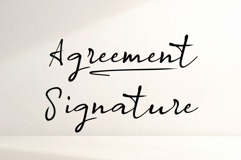 Agreement Signature (by wep - Wahyu Eka Prasetya)