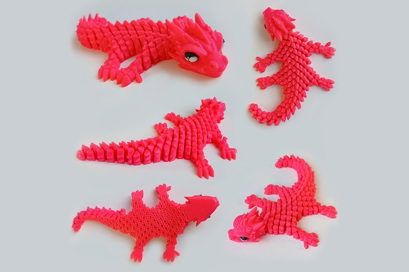 Articulated Dragon Print-in-Place (by exkluzive)