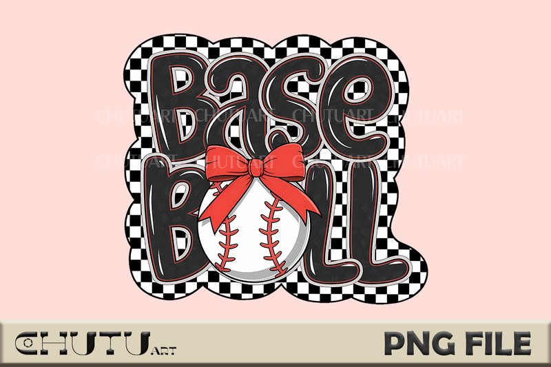 Baseball Bow - Cute Sport Aesthetic PNG (by CHUTU art)