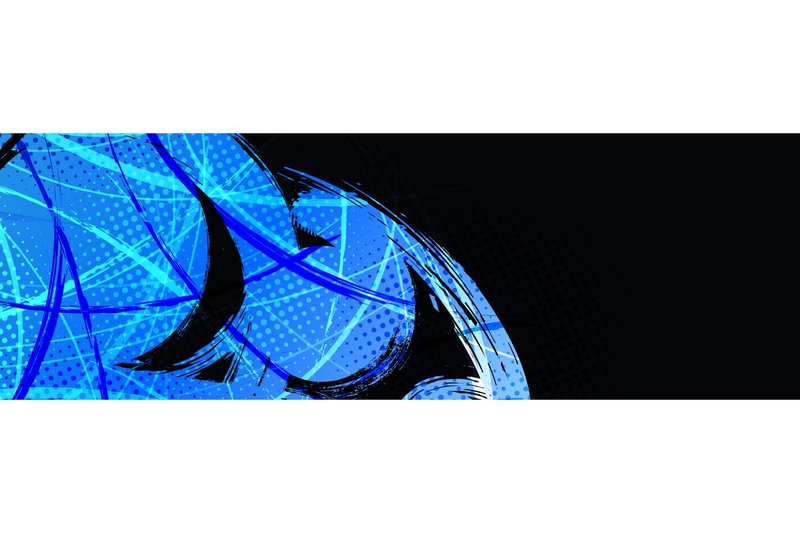 Blue Gradient Brush Texture Background (by weiskandasihite)