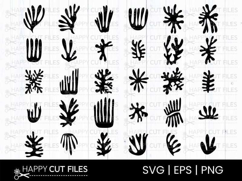 Boho Svg Bundle Element Vector Files (by happycutfiles)
