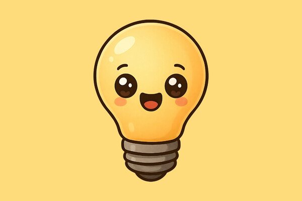 Bright Ideas in Chibi Glow: a Happy Ligh (by davidstephanus)