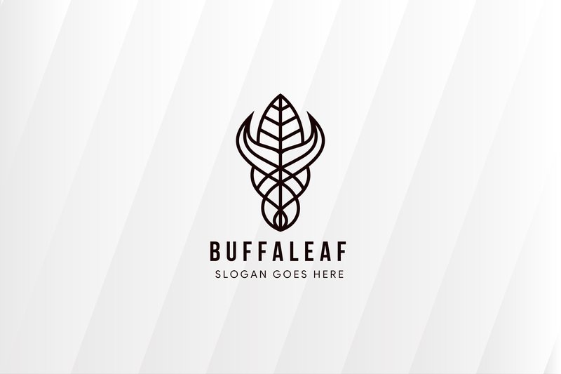 Bufallo Leaf Logo (by noory.shopper)