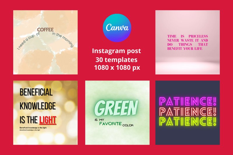 Canva Instagram Post Aesthetic Quotes (by sylvunique)