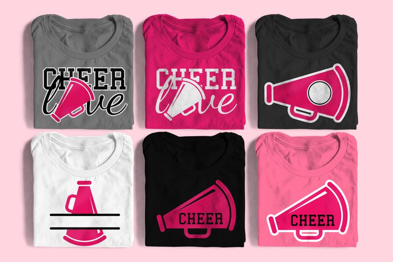 Cheer Megaphone Set (by DesignedByGeeks)