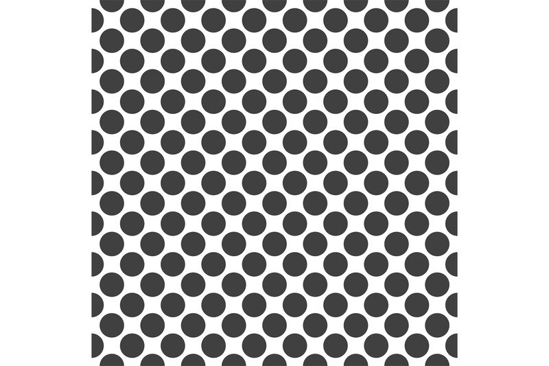 Circle Texture. Geometric Black Pattern. (by vectortatu)