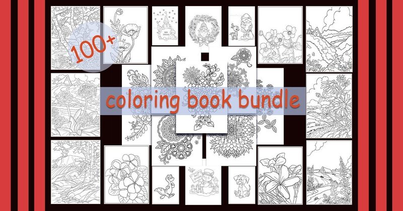 Coloring Book for Kids KDP Bundle (by Doodleism)