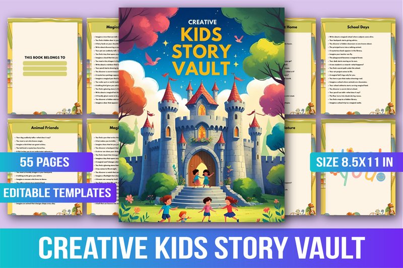 Creative Kids Story Vault (by KDPMart)