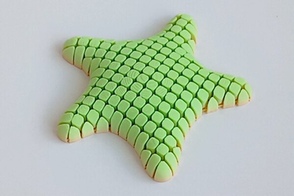⭐ Articulated Starfish – Print-in-Place (by exkluzive)