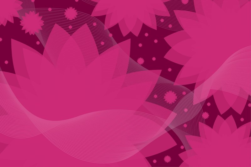 Flower Pink Pattern Background (by noory.shopper)