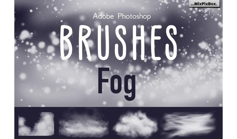 Fog Photoshop Brushes (by MixPixBox)