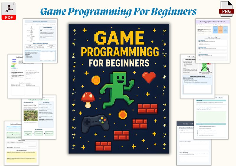 Game Programming for Beginners Workbook (by Nora as)