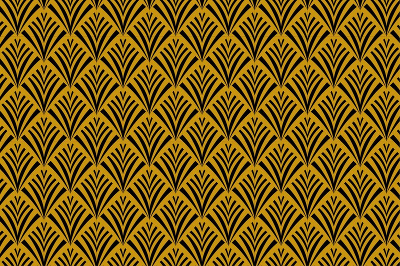 Gold Black Pattern (by noory.shopper)