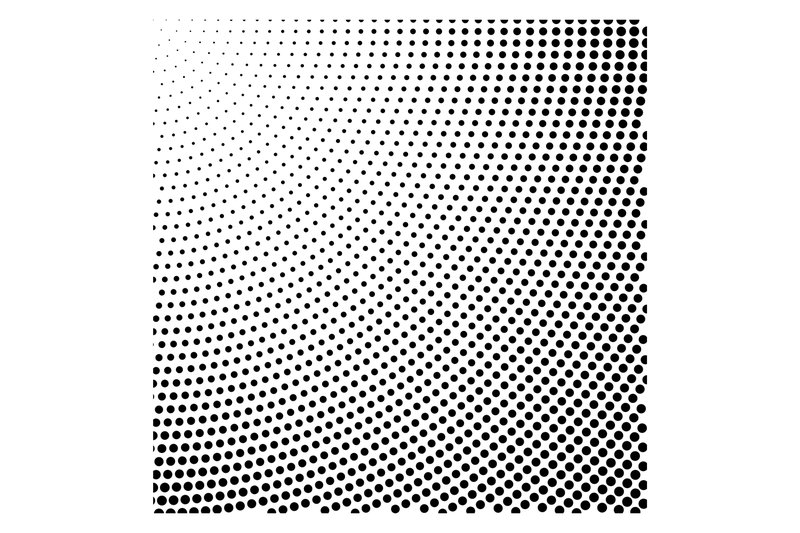 Halftone Gradient Texture Square. Geomet (by microvectorone)