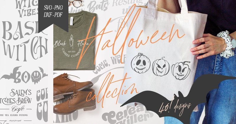Halloween SVG Fall Bundle (by SVGbyCalligrapher)