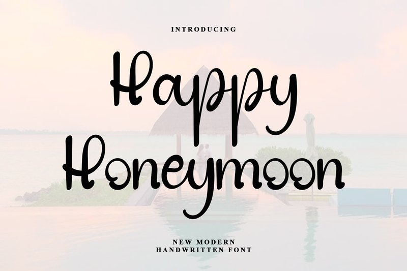Happy Honeymoon (by PiPi Creative)