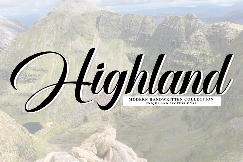 Highland (by Creatype Designer)