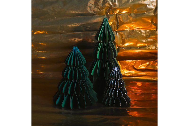 Honeycomb Xmas Trees (by 3D SVG Crafts)