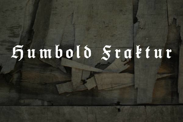 Humbold Fraktur (by Freebies)