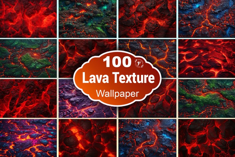 Lava Texture Background (by Forhadx5)