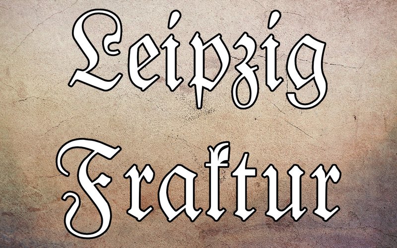 Leipzig Fraktur (by Freebies)