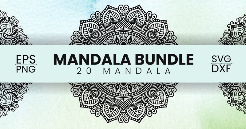 Mandala Coloring Book Bundle (by mrhasib429)