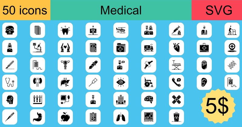 Medical Icons Bundle (by khld939)