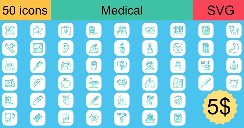 Medical Icons Bundle (by khld939)