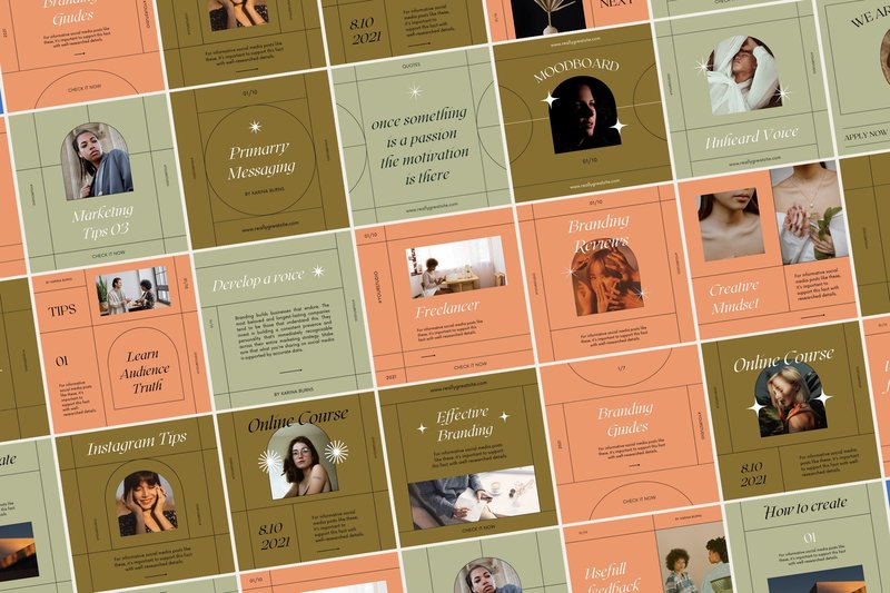 Minimal Line Aesthetic Instagram Kit (by Moara)