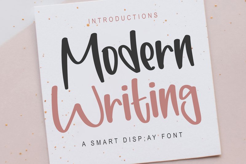 Modern Writing (by YanStudio)