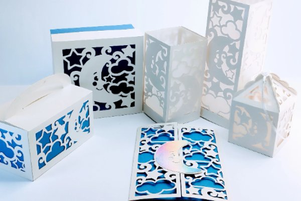 Moon Baby Set (by 3D SVG Crafts)