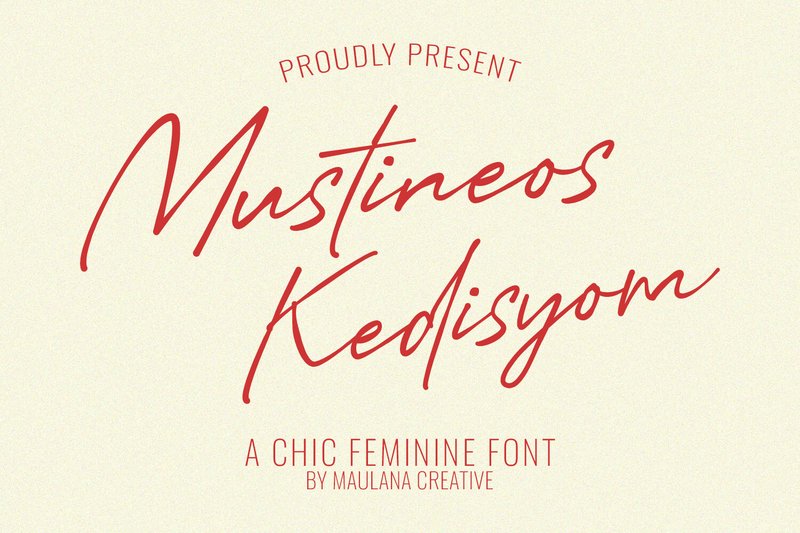 Mustineos Kedisyom (by Maulana Creative)