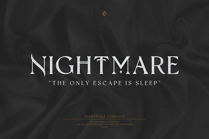 Nightmare Gothic (by Rvq Type Foundry)