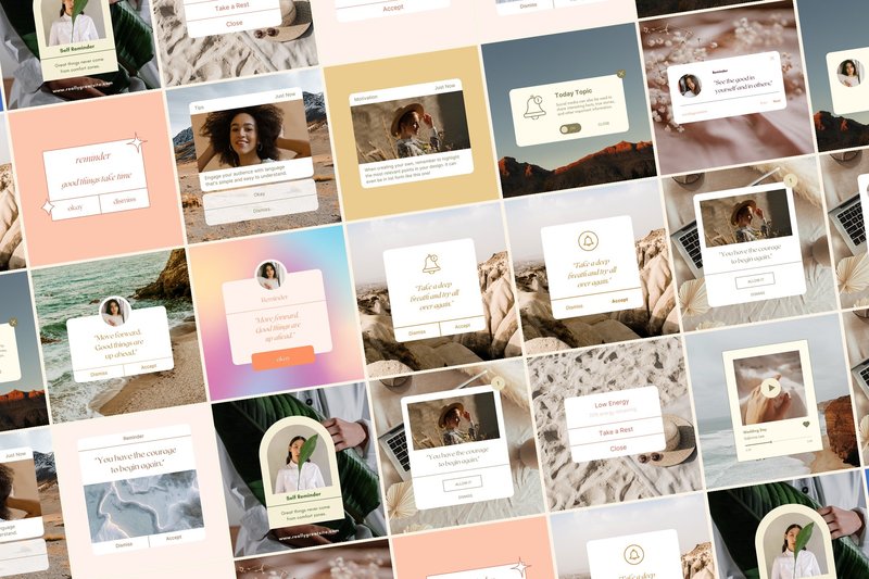 Notification Aesthetic Instagram Kit (by Moara)