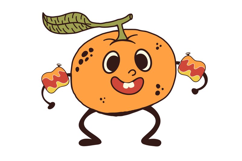Orange Buddy (by EasyPeasy SVGs)