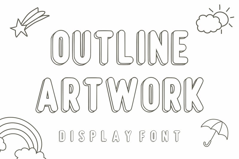 Outline Artwork (by riki.studio)