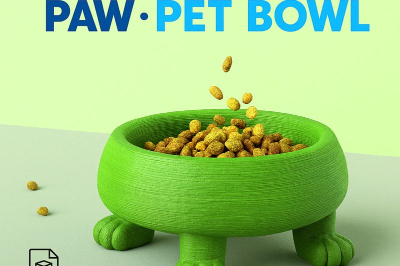 Pet Paw Bowl (by Woow Concept)