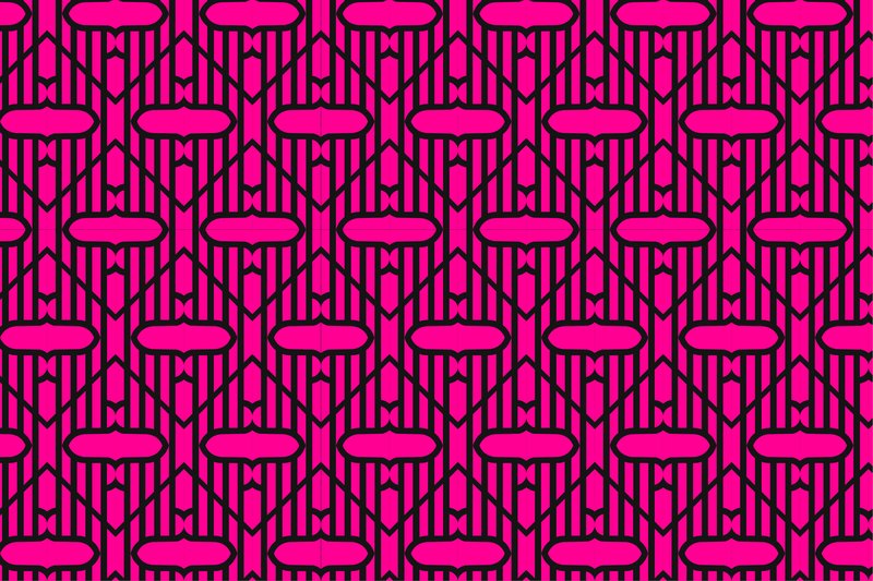 Pink Black Pattern Abstract (by noory.shopper)