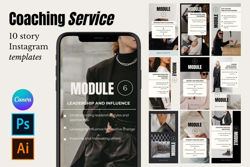 Polished Bold Coaching Templates (by barsrsind)