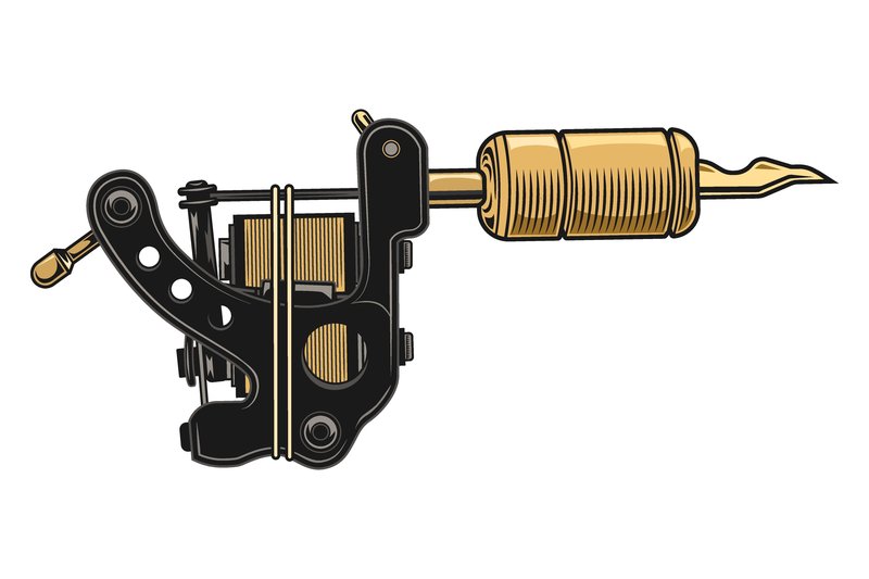 Retro Tattoo Line Art (by pch.vector)