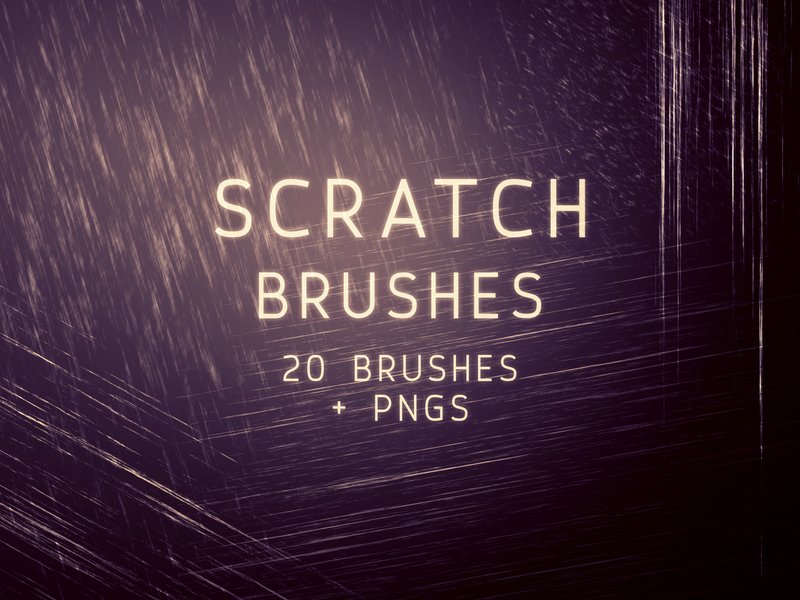 Scratch Photoshop Brushes (by OA Design)
