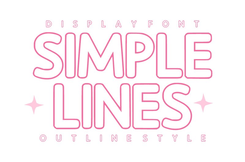 Simple Lines (by Sahira Studio)