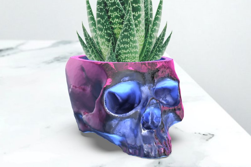 Skull Planter (by Woow Concept)