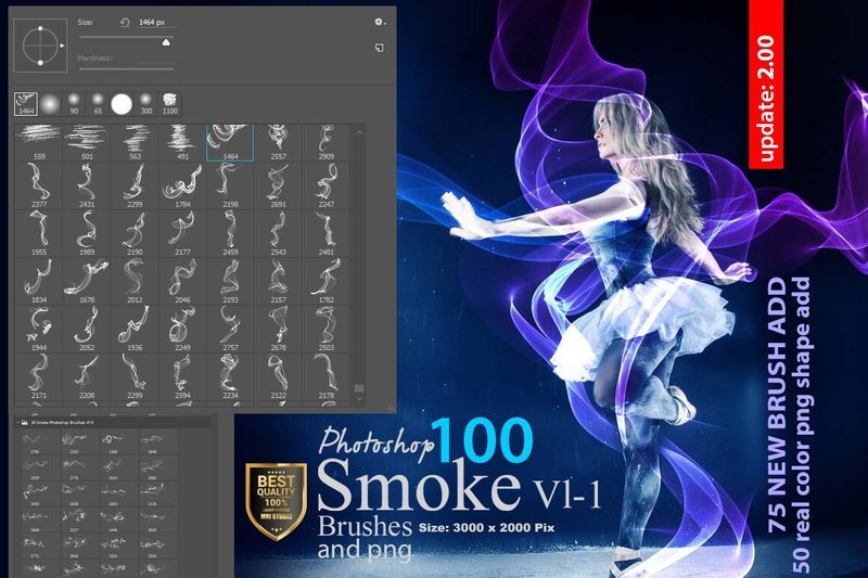 Smoke Photoshop Brushes (by mristudio)