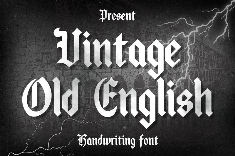 Vintage Old English (by Chonada)