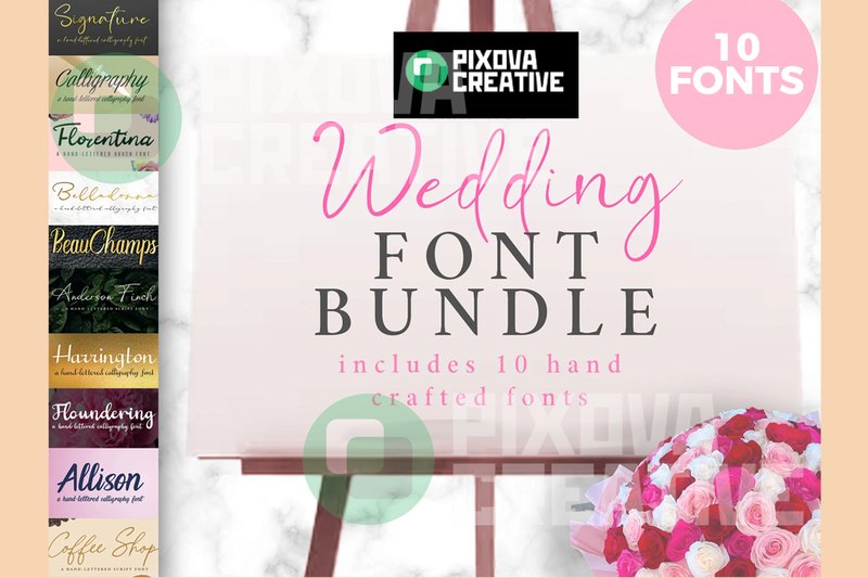 Wedding 10 Bundle (by Pixova Creative)