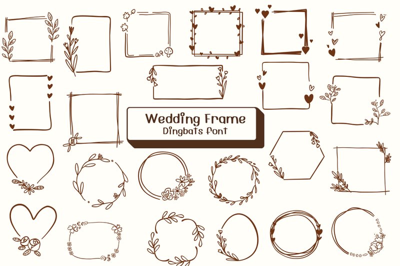 Wedding Frame (by Ketsarin)